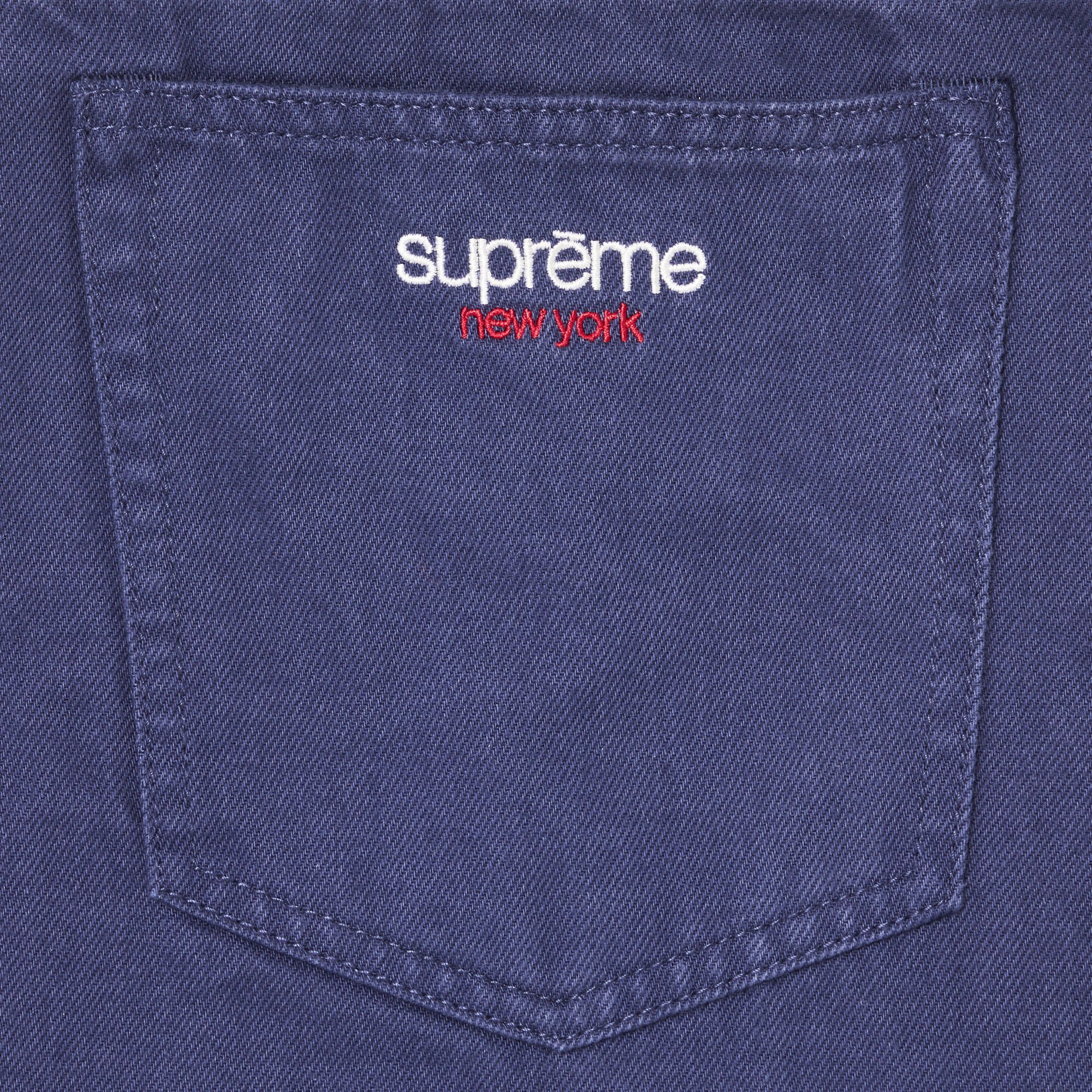 Buy Supreme Baggy Jean 'Navy' - SS24P27 NAVY | GOAT