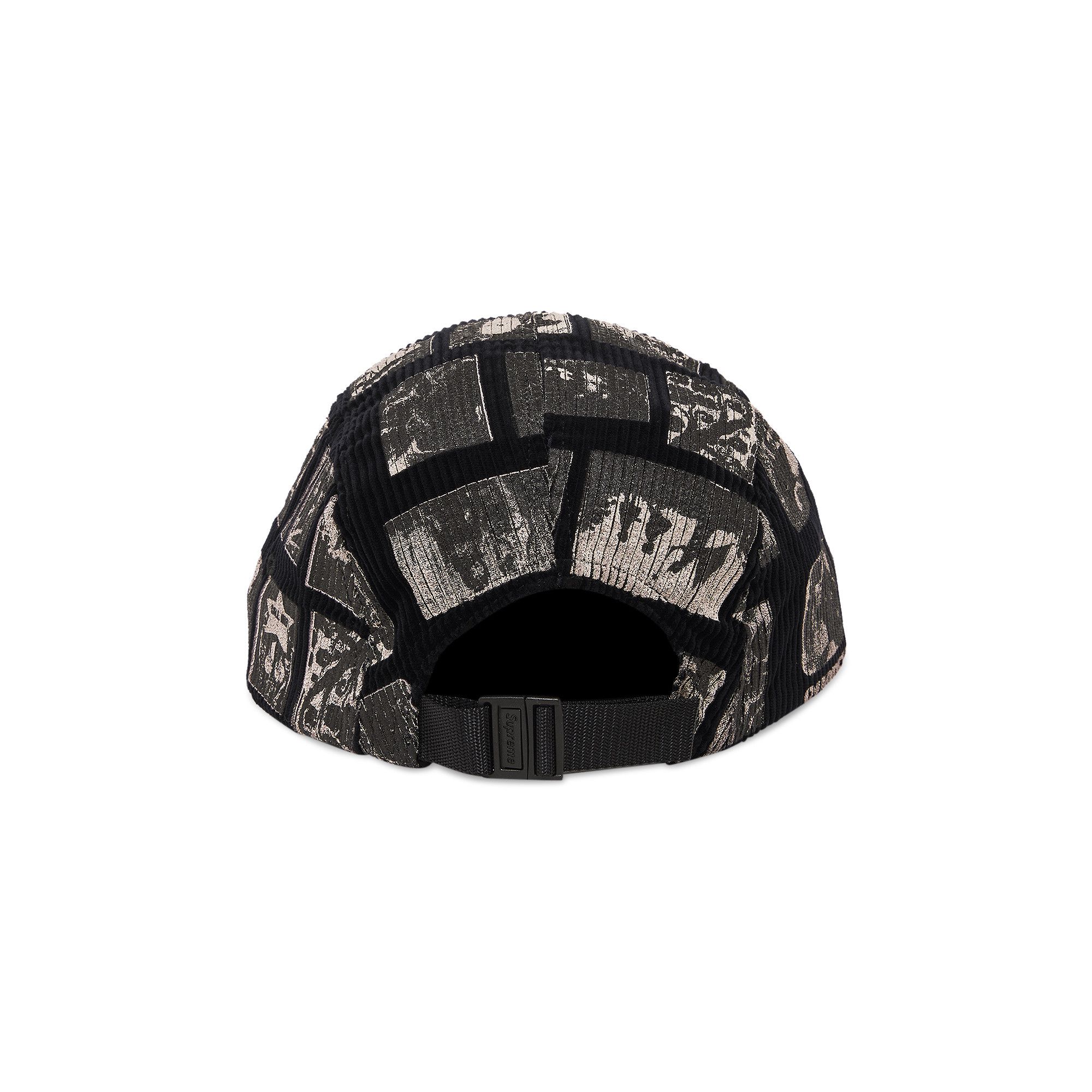 Buy Supreme Weirdo Dave Corduroy Camp Cap 'Black' - SS24H38 BLACK | GOAT UK
