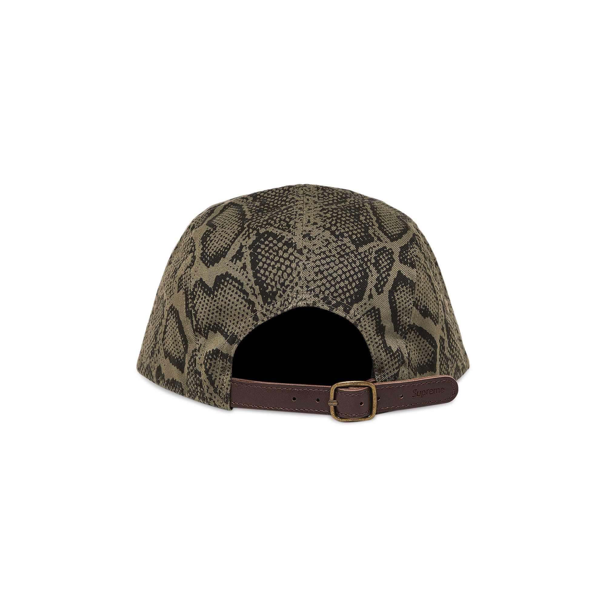 Buy Supreme Washed Chino Twill Camp Cap 'Snake' - SS24H31 SNAKE | GOAT