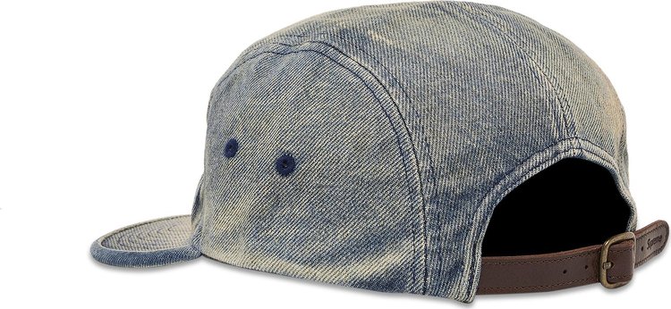 Supreme Washed Chino Twill Camp Cap Dirty Indigo