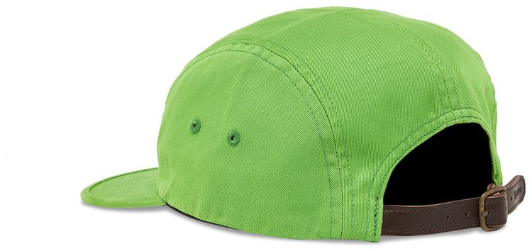 Supreme Washed Chino Twill Camp Cap Green
