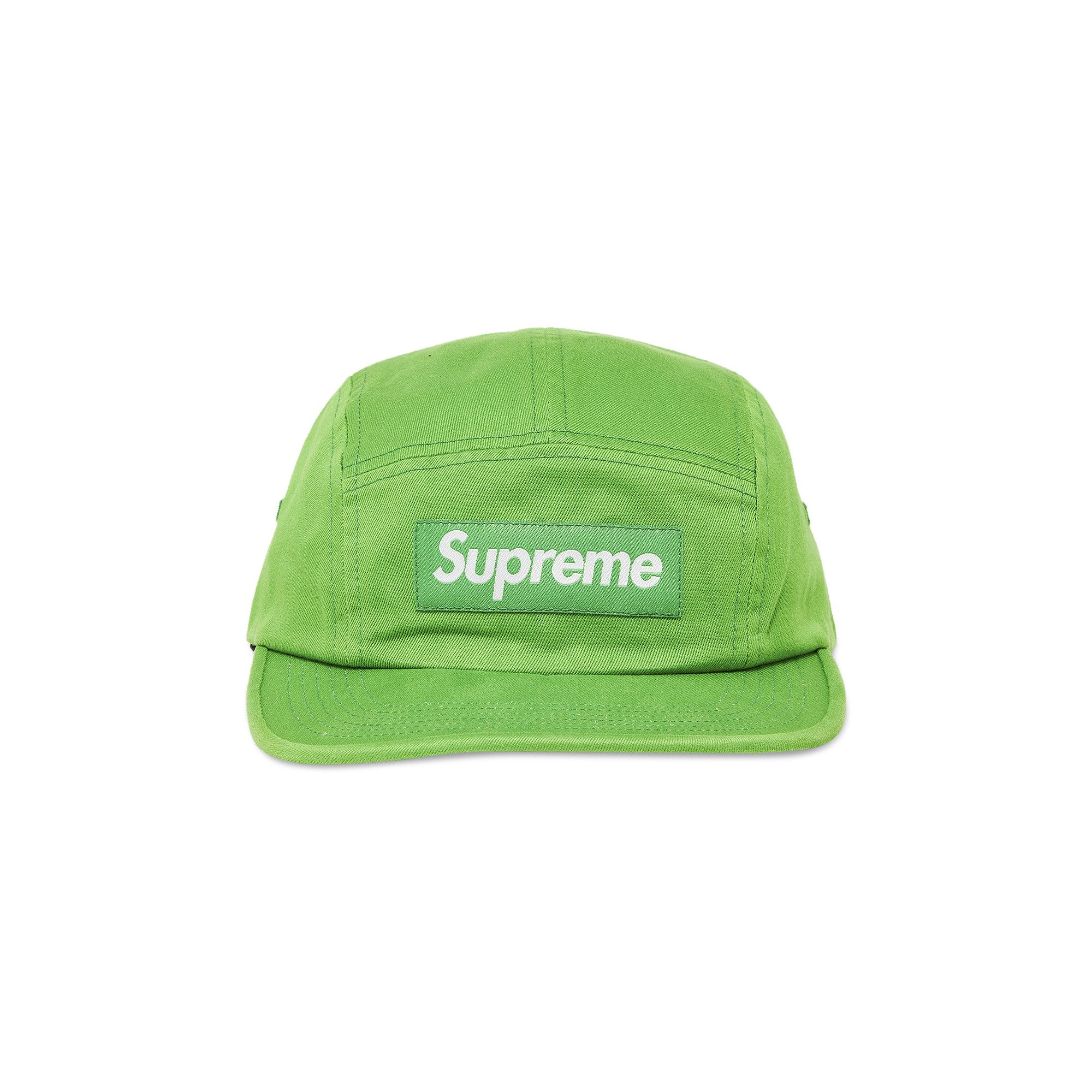 Neon green supreme hat sale