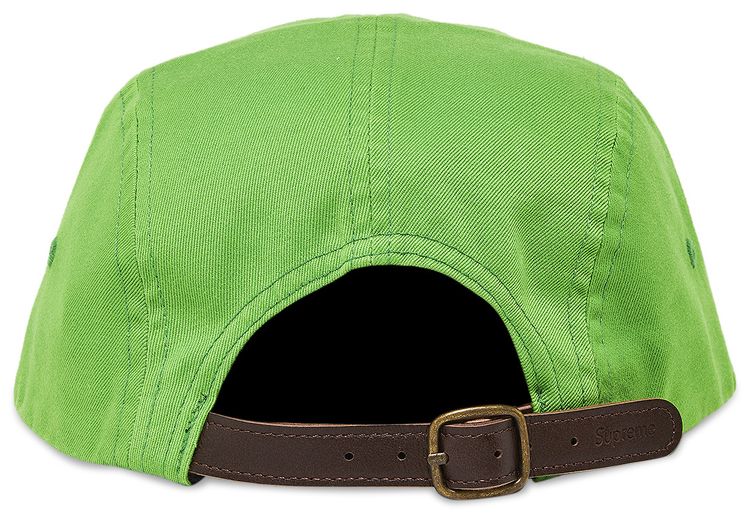 Supreme Washed Chino Twill Camp Cap Green