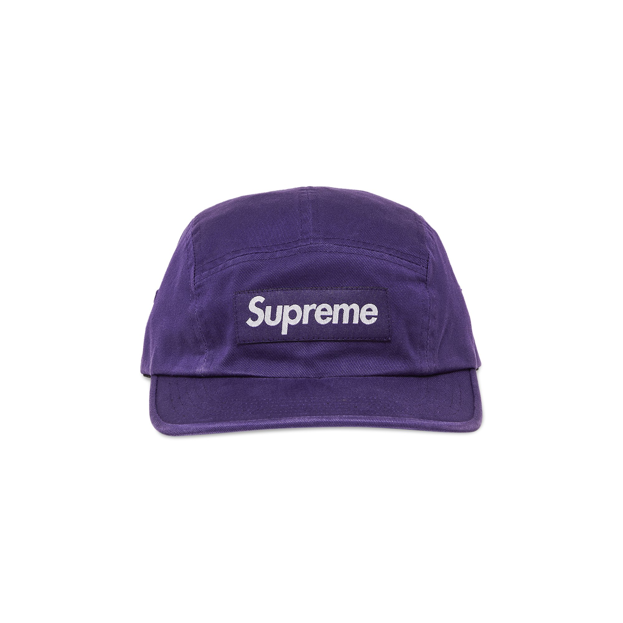 Buy Supreme Washed Chino Twill Camp Cap 'Purple' - SS24H31 PURPLE 