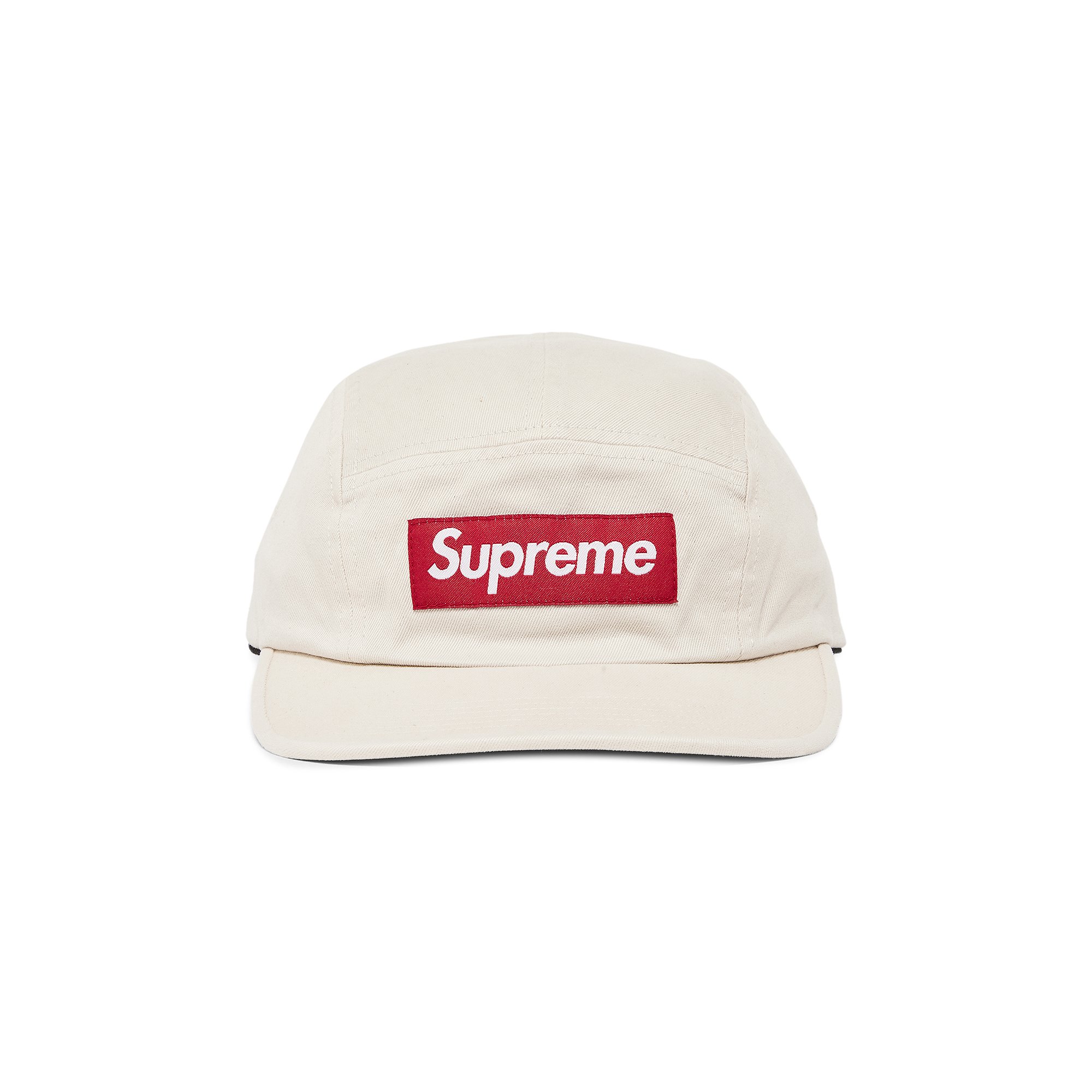 Supreme Washed Chino Twill Camp Cap 'Natural'