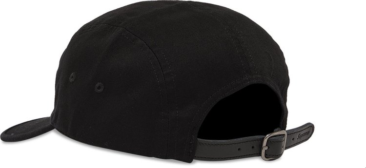 Supreme Washed Chino Twill Camp Cap Black