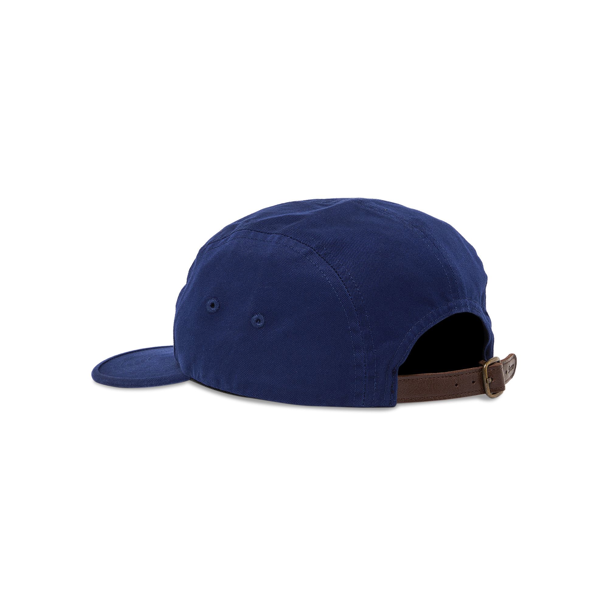 帽子 Supreme Washed Chino Twill Camp Cap navy Supreme 5-panel Washed Chino Twill Camp Cap navy | AKCESORIA