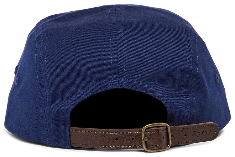 Supreme Washed Chino Twill Camp Cap Navy