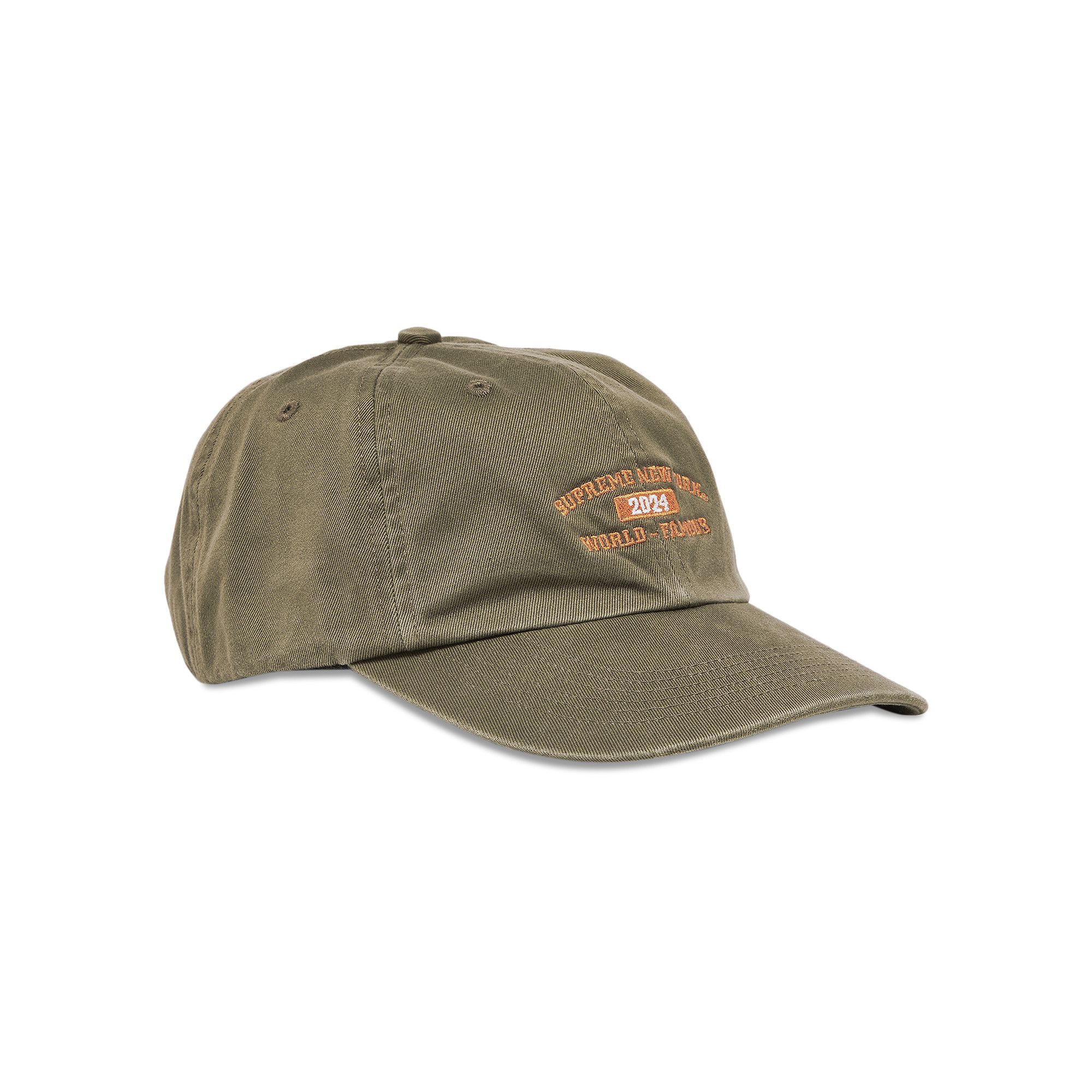 帽子 Supreme 24SS New York Arc 6-Panel Olive Buy Supreme New York Arc 6-Panel 'Olive' - SS24H65 OLIVE | GOAT
