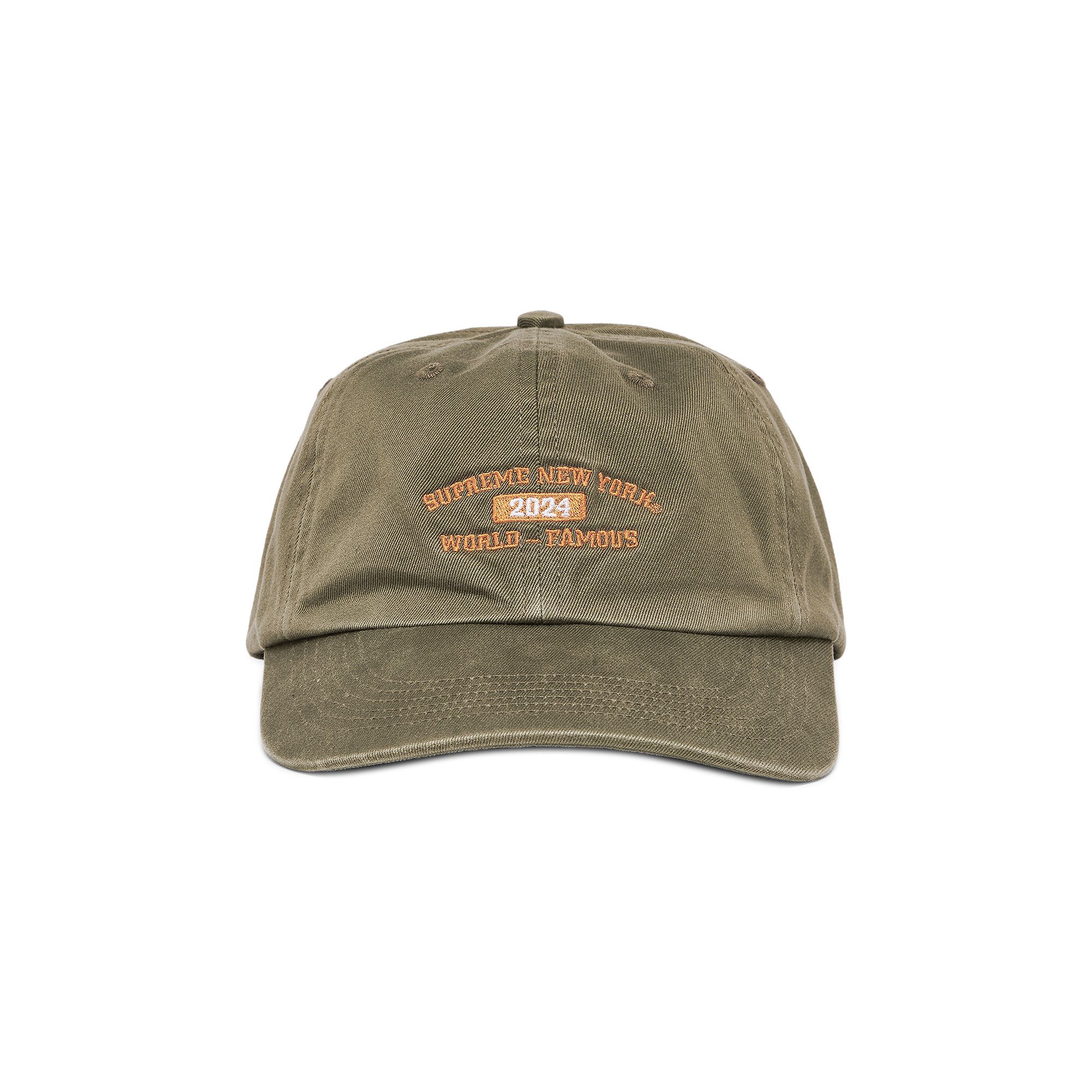 帽子 Supreme 24SS New York Arc 6-Panel Olive Buy Supreme New York Arc 6-Panel 'Olive' - SS24H65 OLIVE | GOAT