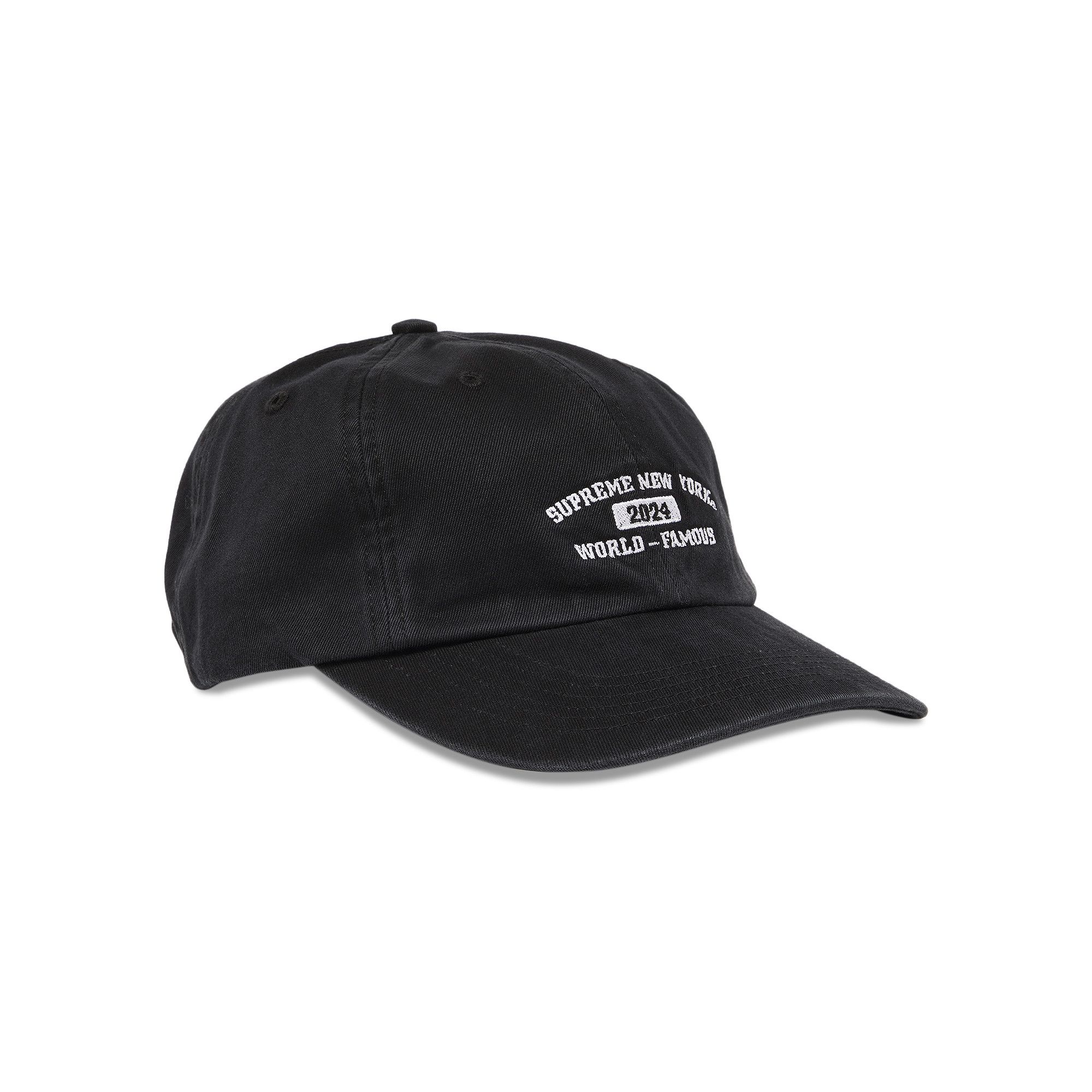 Buy Supreme New York Arc 6-Panel 'Black' - SS24H65 BLACK | GOAT