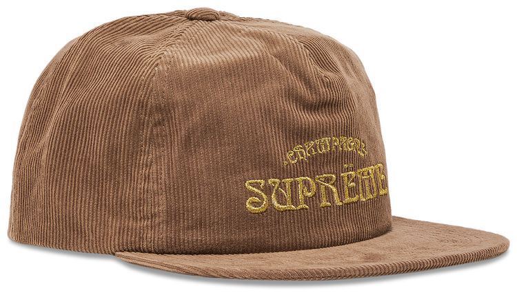 Supreme Champagne Corduroy 5 Panel Brown