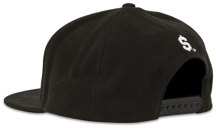 Supreme Twill Patch 5 Panel Black