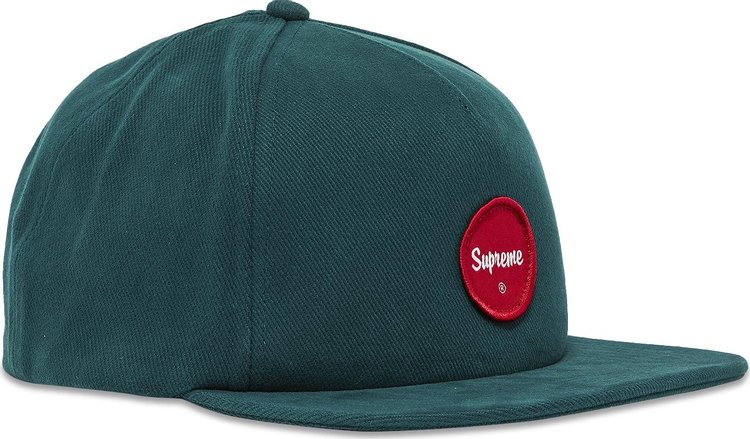 Supreme Twill Patch 5 Panel Teal