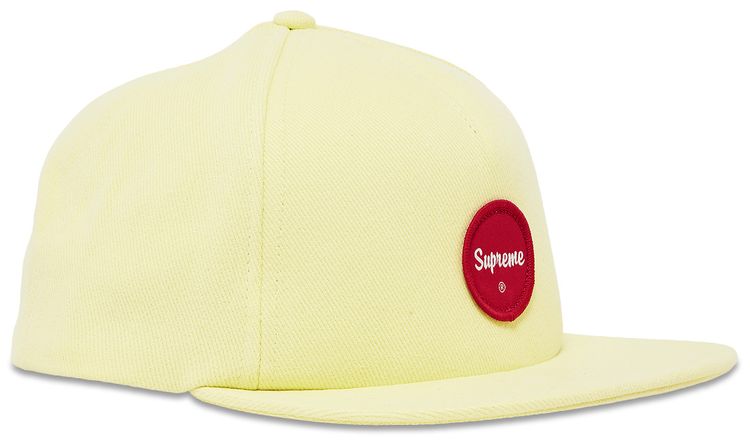 Supreme Twill Patch 5 Panel Light Lime