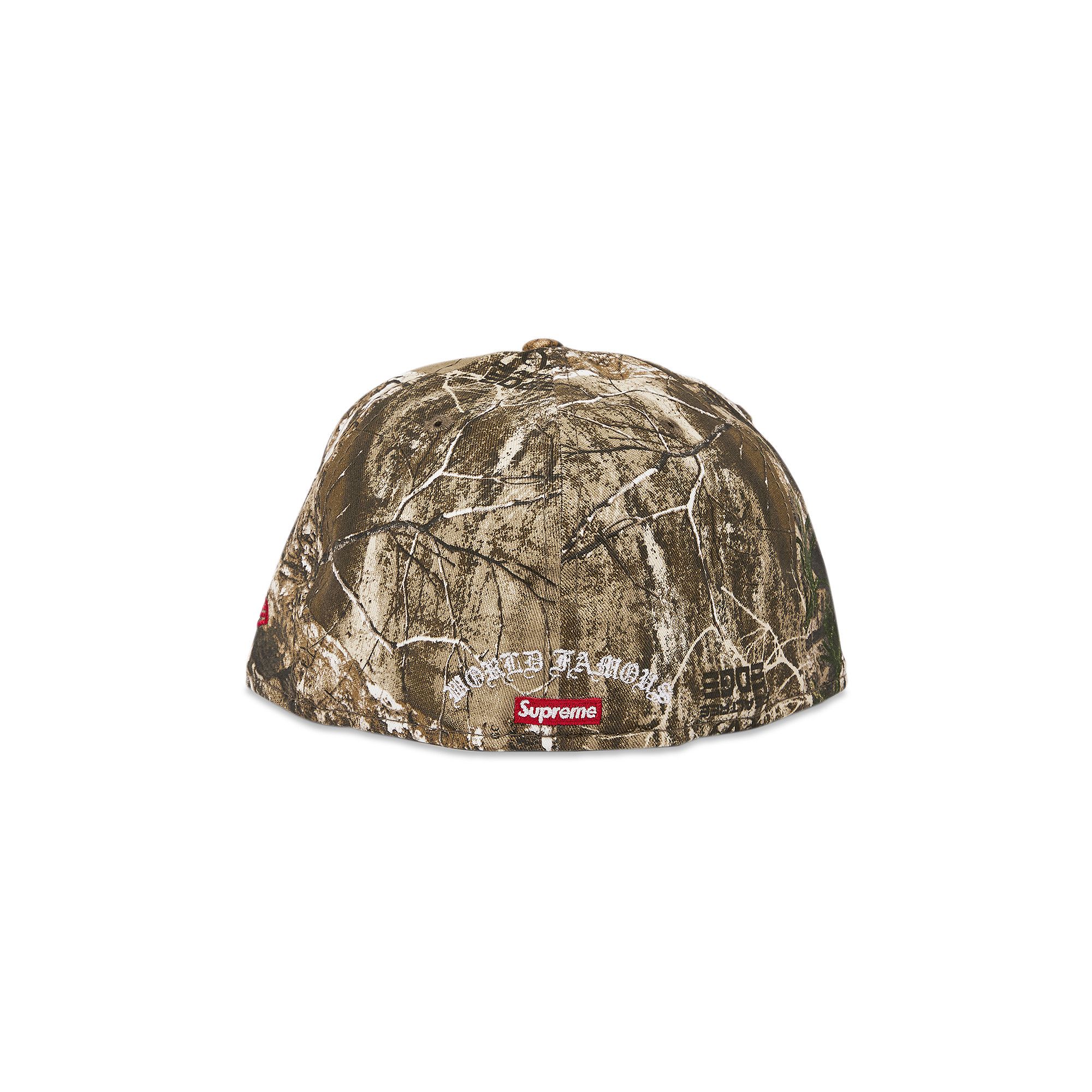 超人気 Buy Supreme Gold Cross S Logo New Era 'RealTree Camo 帽子