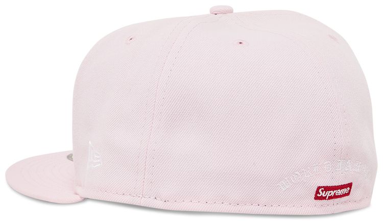 Supreme Gold Cross S Logo New Era Pink