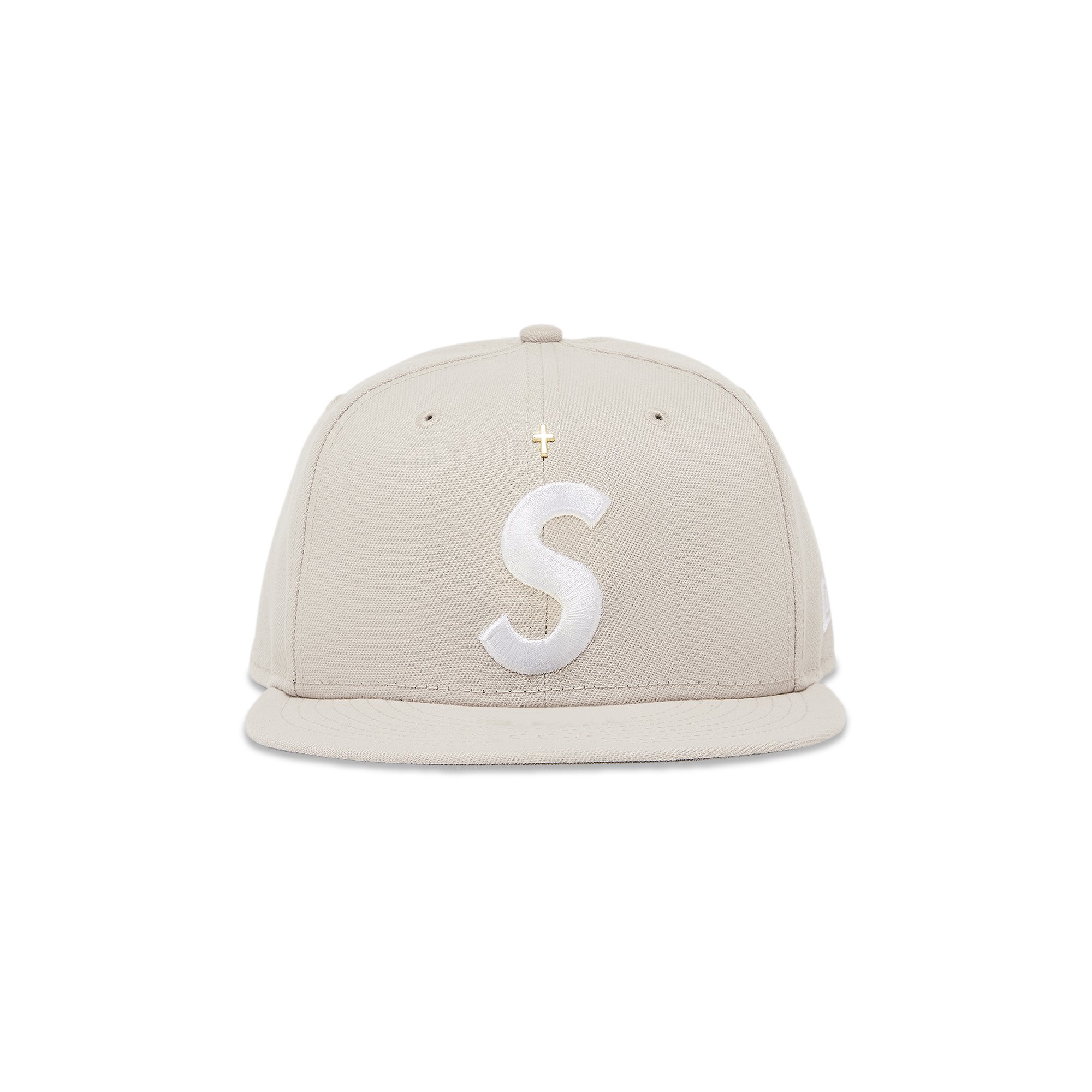 Buy Supreme Gold Cross S Logo New Era 'Stone' - SS24H15