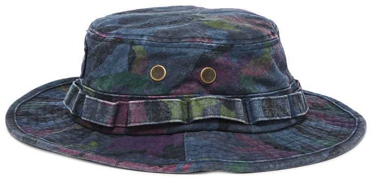 Supreme Washed Canvas Boonie Navy Camo