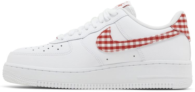 Nike Wmns Air Force 1 07 Essential Mystic Red Gingham