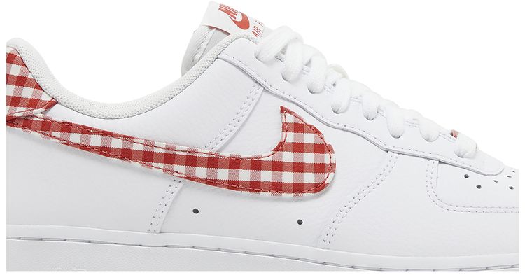 Nike Wmns Air Force 1 07 Essential Mystic Red Gingham