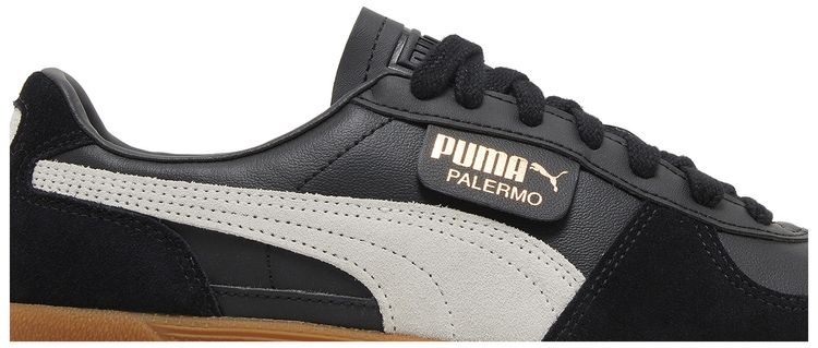 Puma Palermo Leather Black Feather Grey Gum