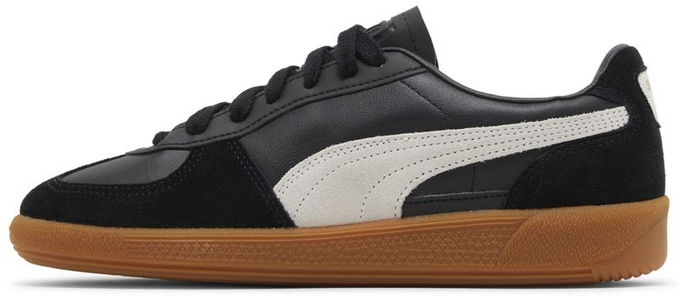 Puma Palermo Leather Black Feather Grey Gum