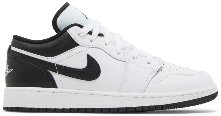 Air Jordan 1 Low GS White Black