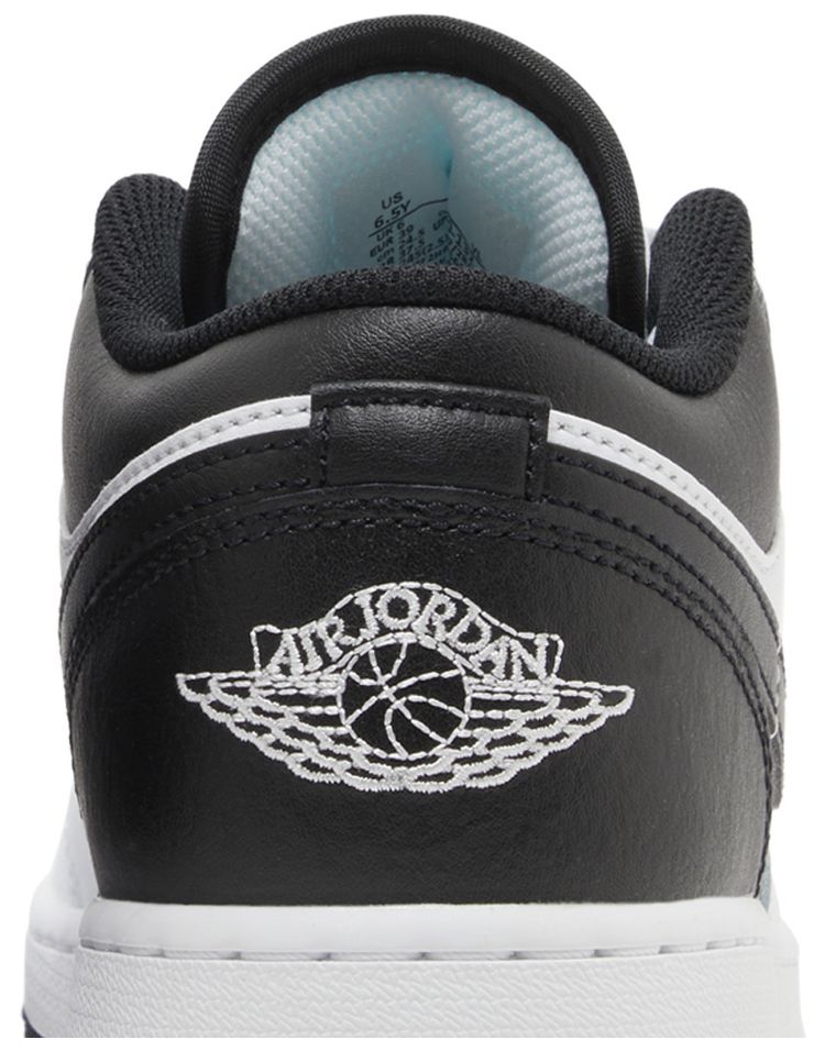 Air Jordan 1 Low GS White Black