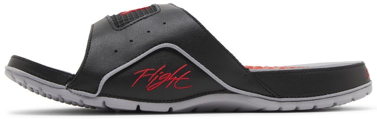 Air Jordan Hydro 4 Retro Slide Black Cement