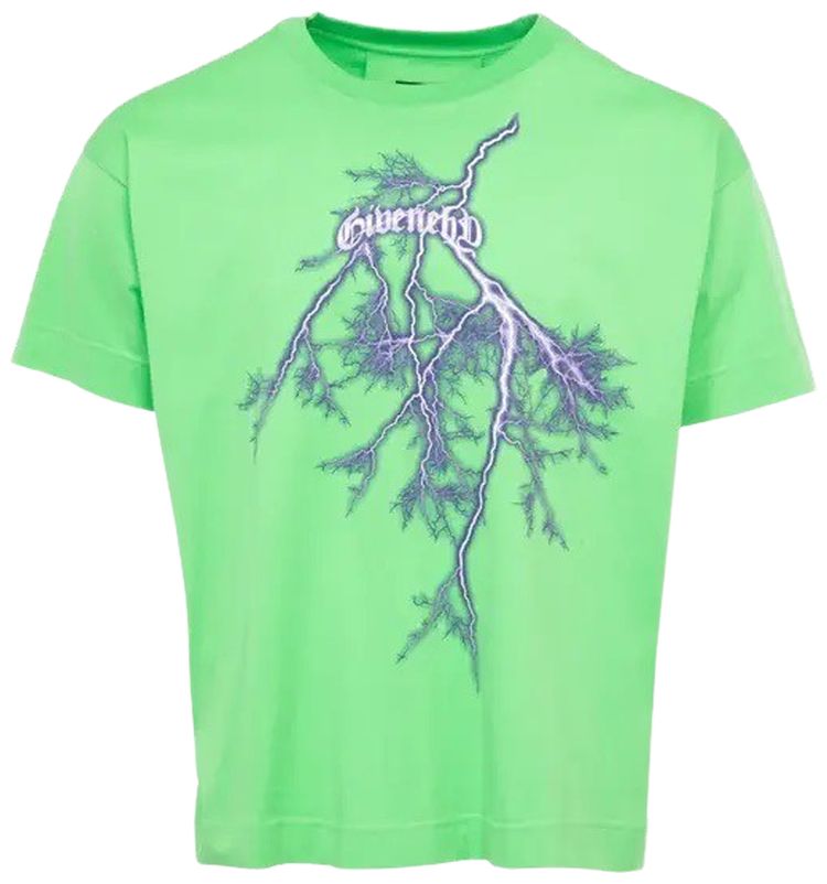 Givenchy Boxy Short Sleeve T Shirt Bright Green