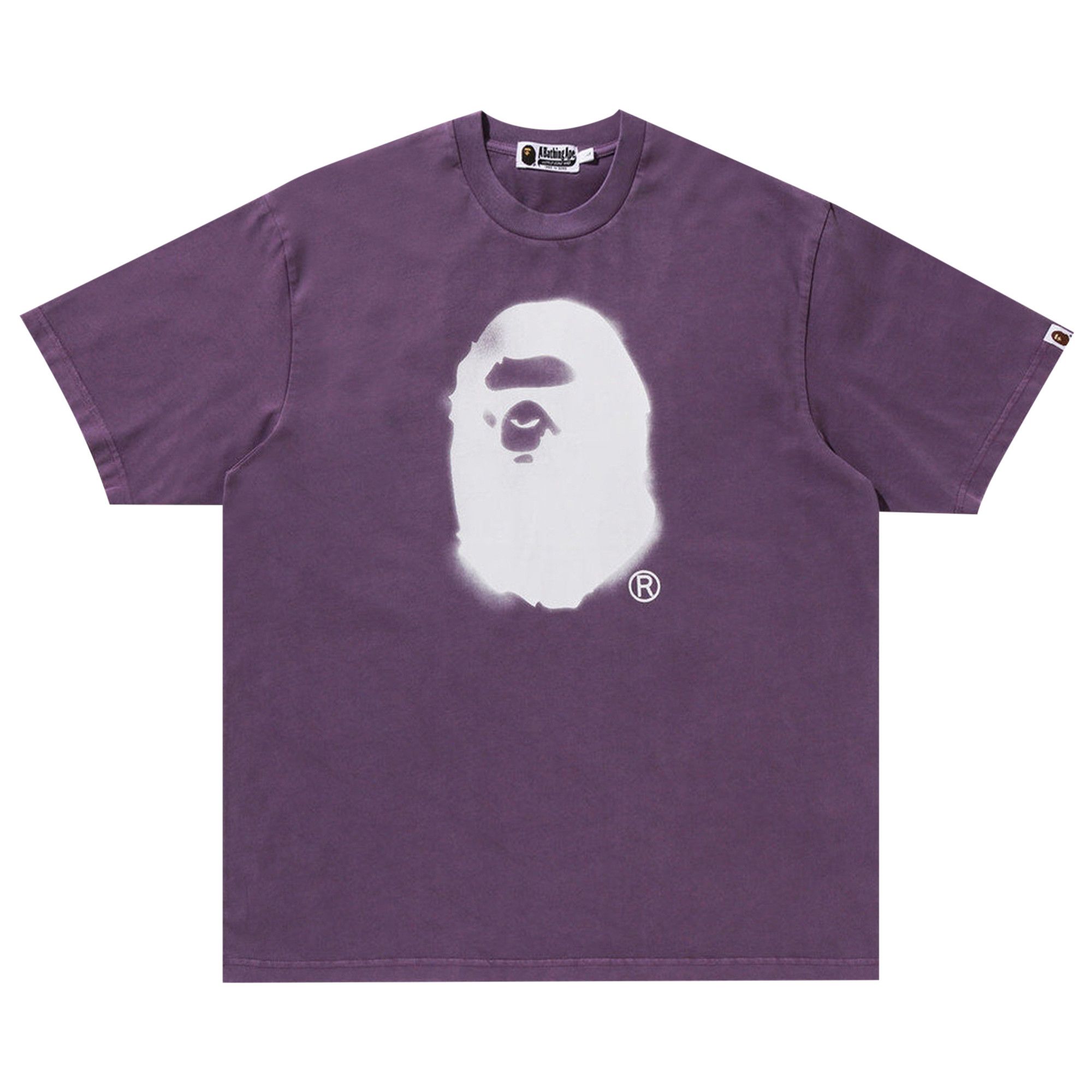 Purple bape t shirt clearance