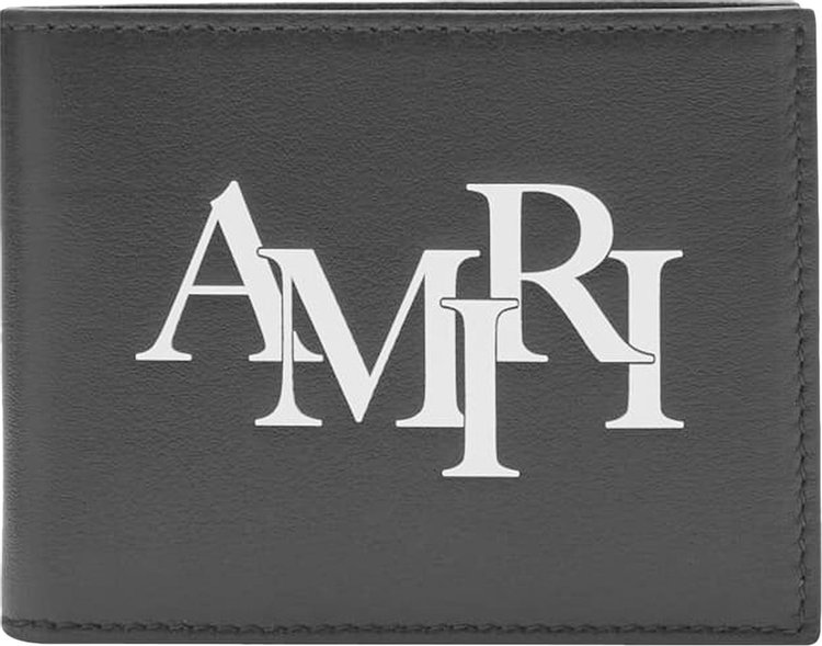 Amiri Staggered Bifold Wallet 'Black'