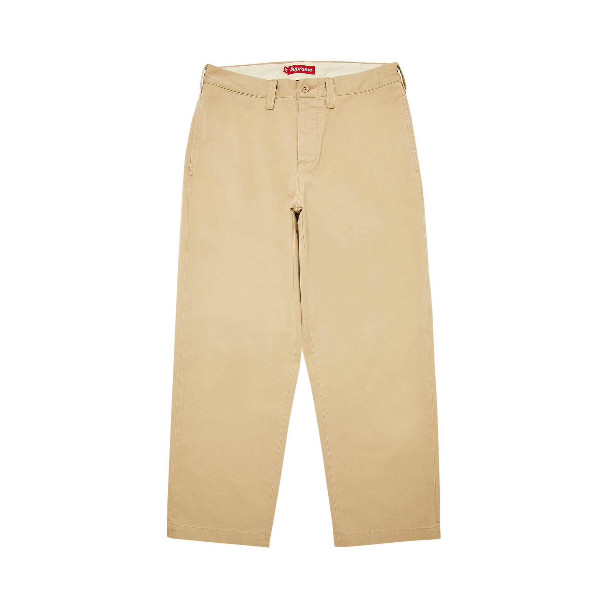 Size 32 Supreme Chino Pant 'Tan'