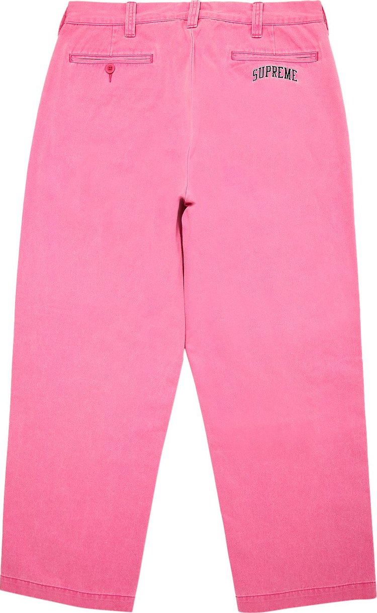 Supreme Chino Pant Pink