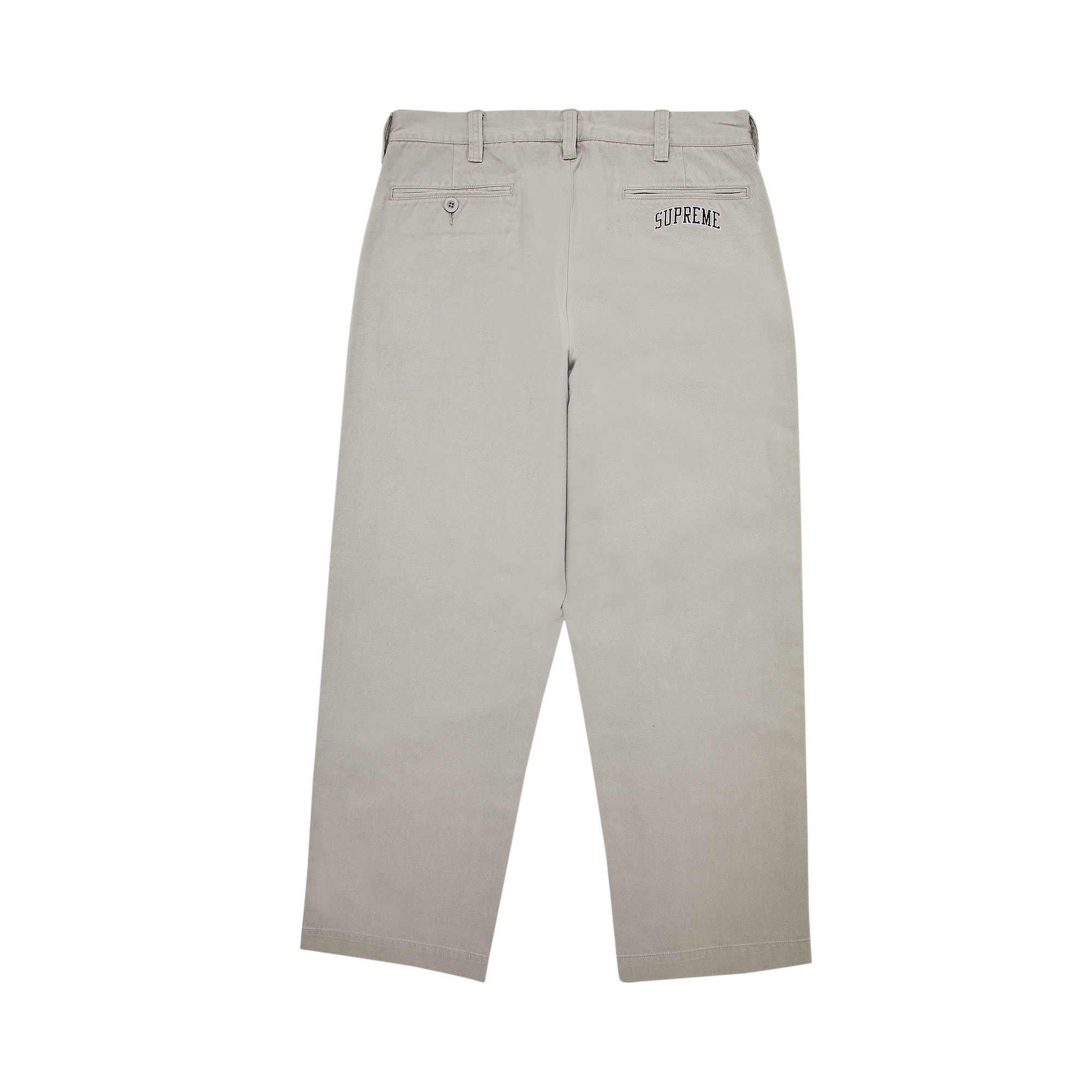 Buy Supreme Chino Pant 'Grey' - SS24P32 GREY | GOAT