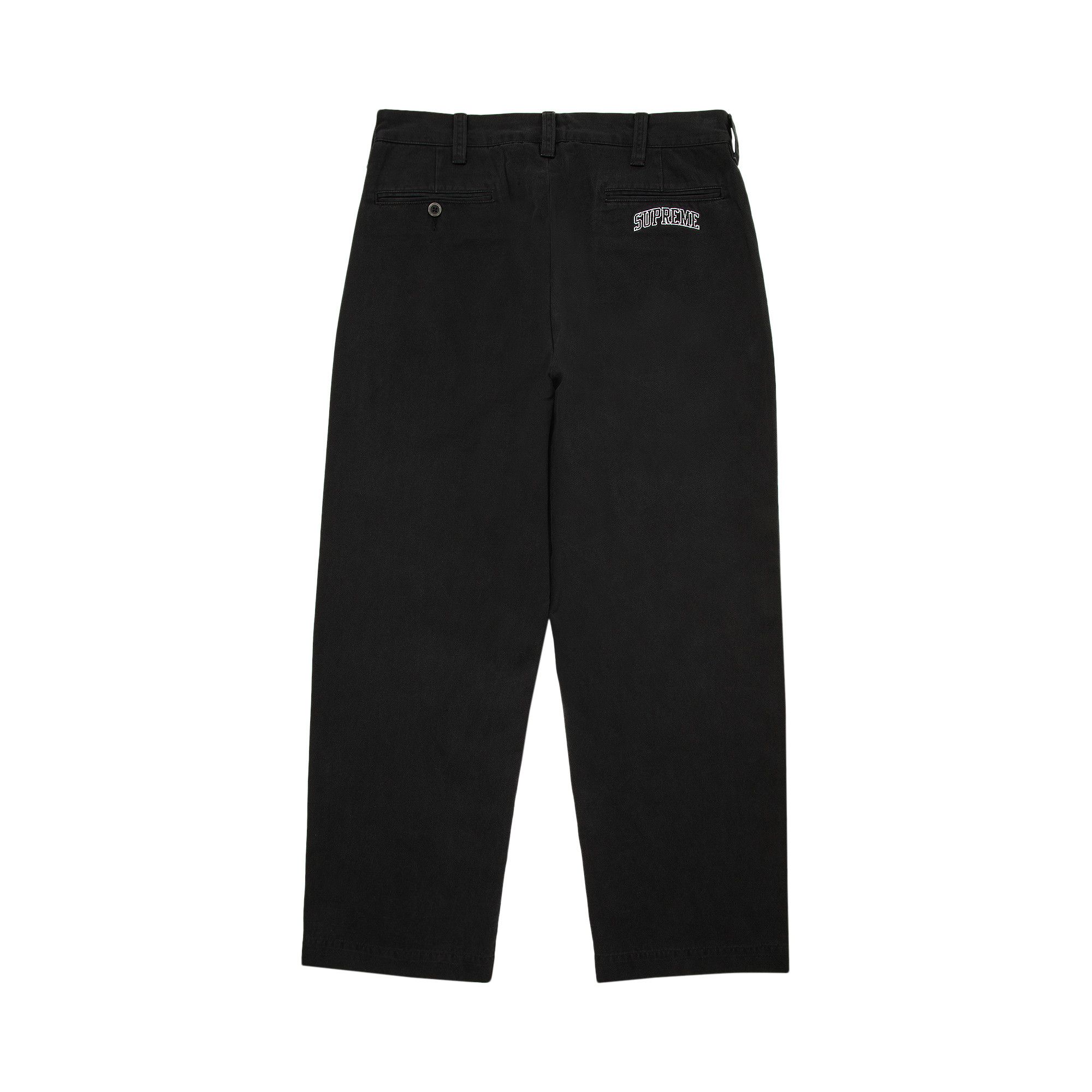 Buy Supreme Chino Pant 'Black' - SS24P32 BLACK | GOAT
