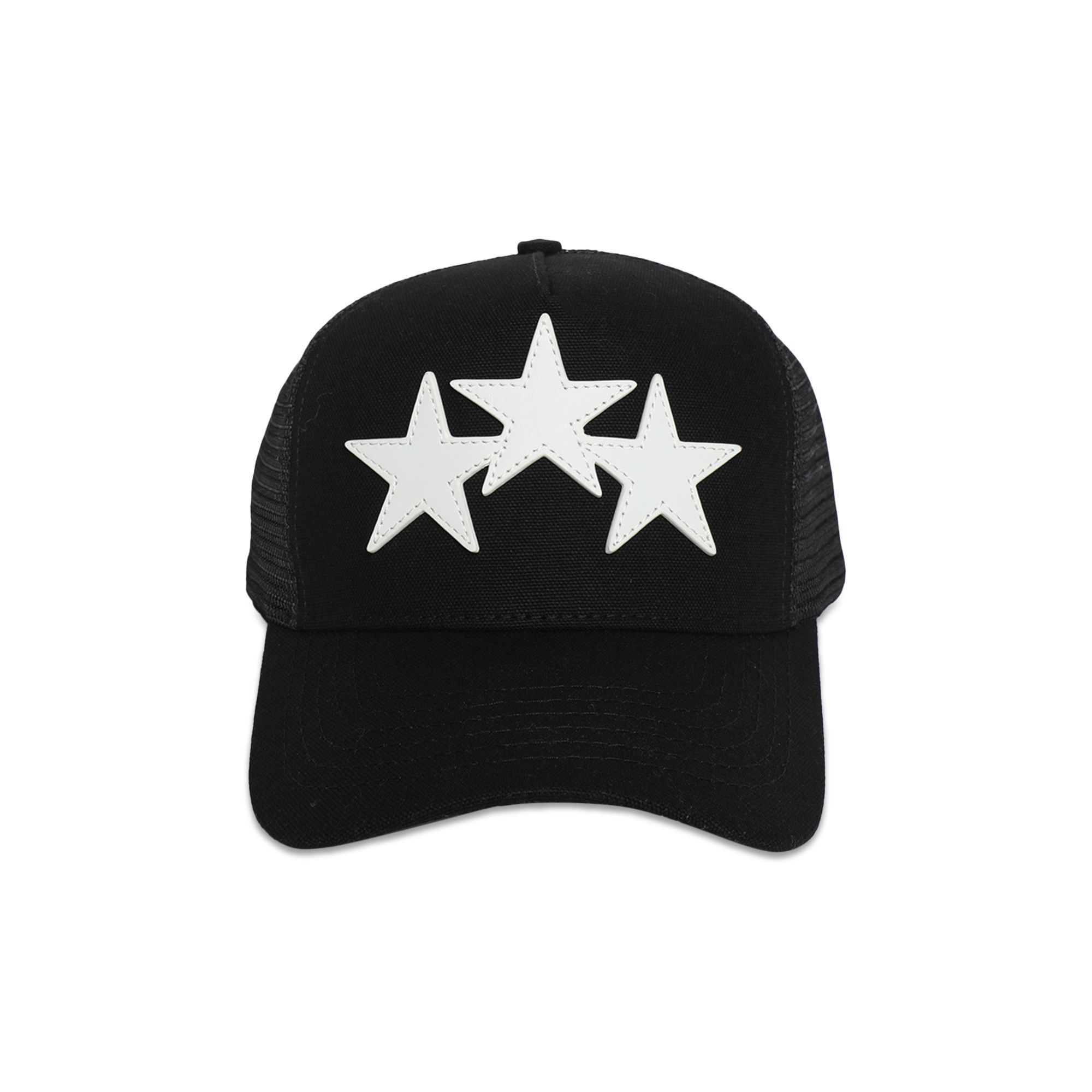 【国内即発】AMIRI 3Star Trucker Hat AMIRI Three Star Trucker Snapback Cap Blue/White Men's - US