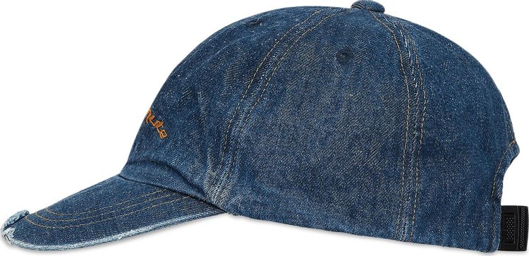 Song for the Mute Washed Denim Cap Blue