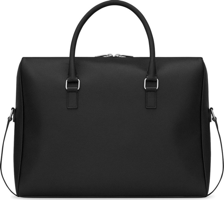 Saint Laurent Duffle Briefcase Black