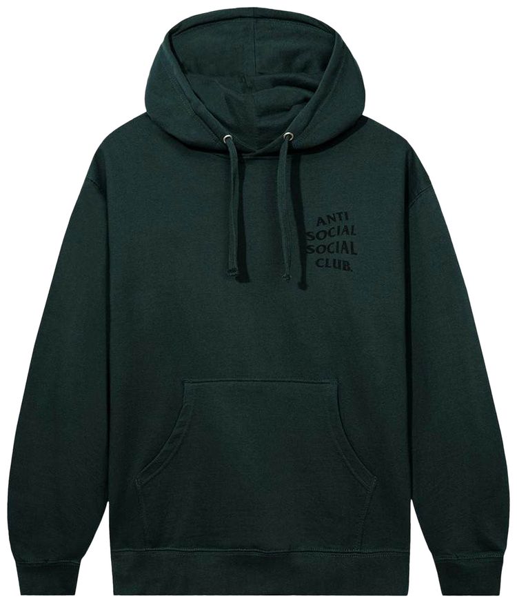 Buy Anti Social Social Club Kkotch Hoodie 'Forest Green' 0657