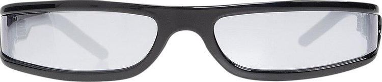 Rick Owens Fog Sunglasses 'Black Temple/Silver'