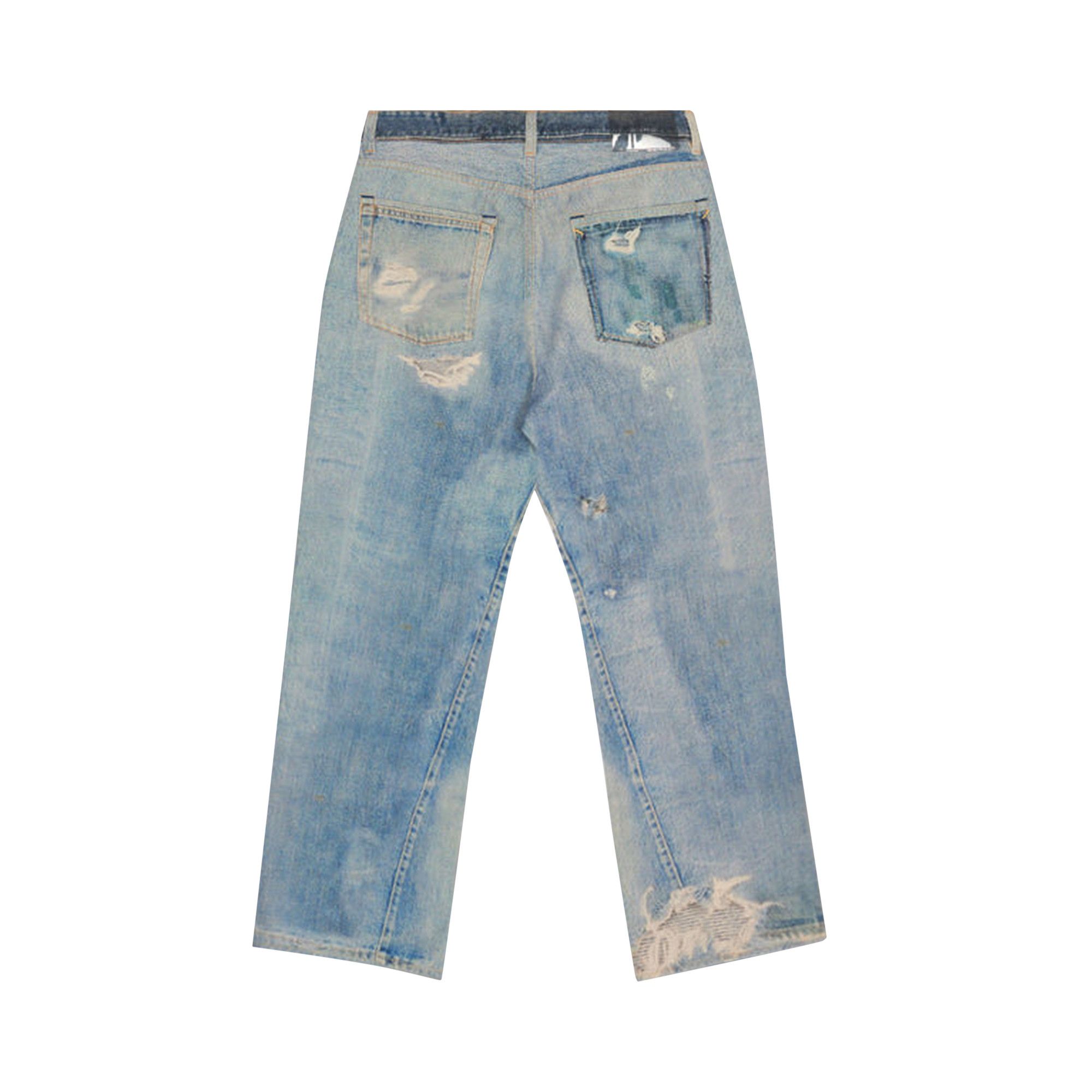 Buy Our Legacy Third Cut Denim 'Digital Blue Print' - M4205TDD | GOAT