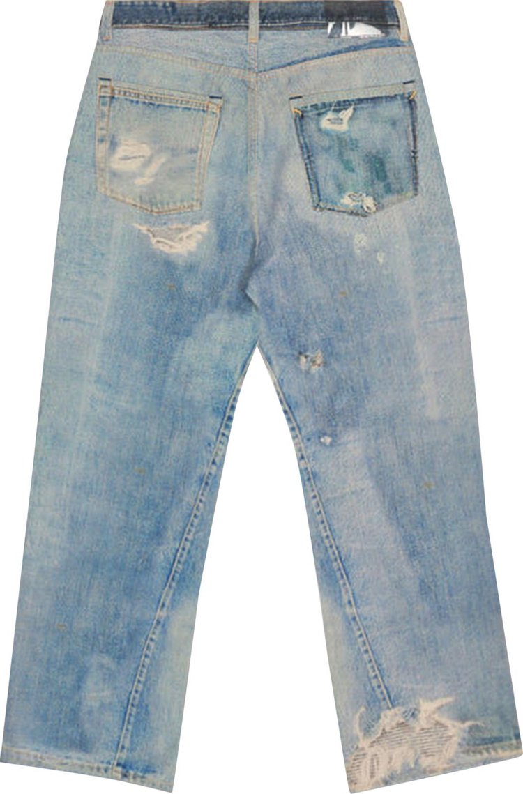 Our Legacy Third Cut Denim Digital Blue Print