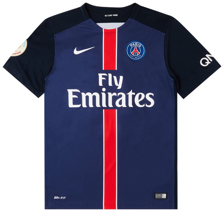 Pre Owned Paris Saint Germain Di Maria 11 Home Stadium Jersey NavyBlueRed
