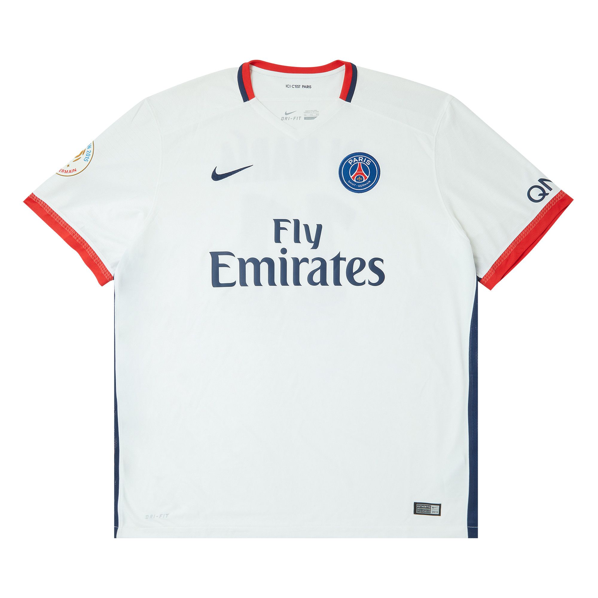 パリ・サンジェルマン DI MARÍA 11 2016-17 Paris Saint-Germain Authentic Away Di Maria #11 - 8