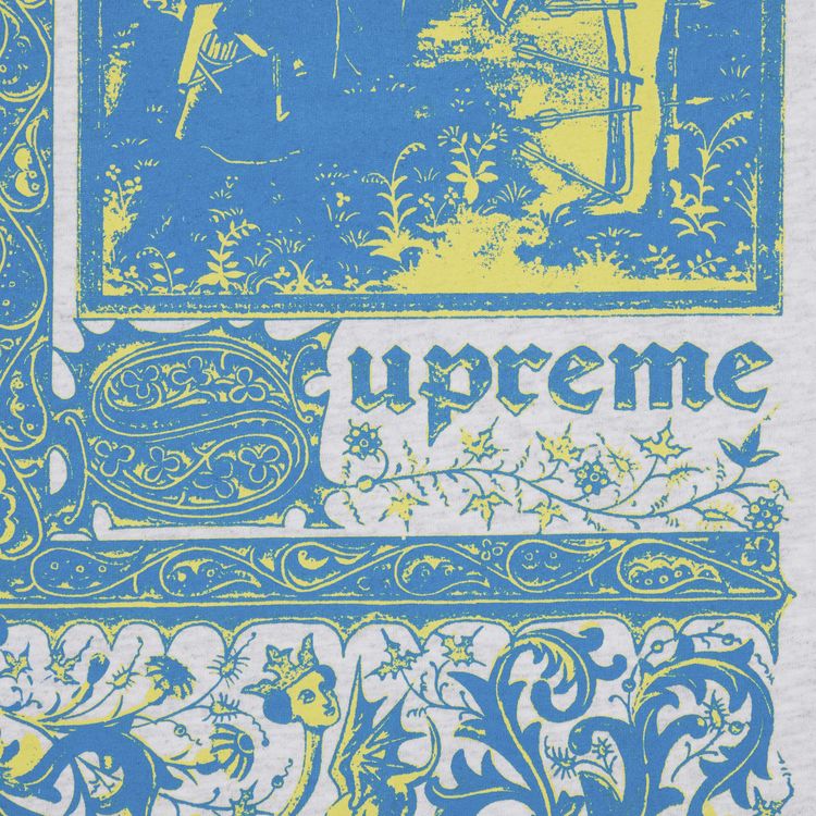 Supreme Saint Sebastian Long Sleeve Tee Ash Grey