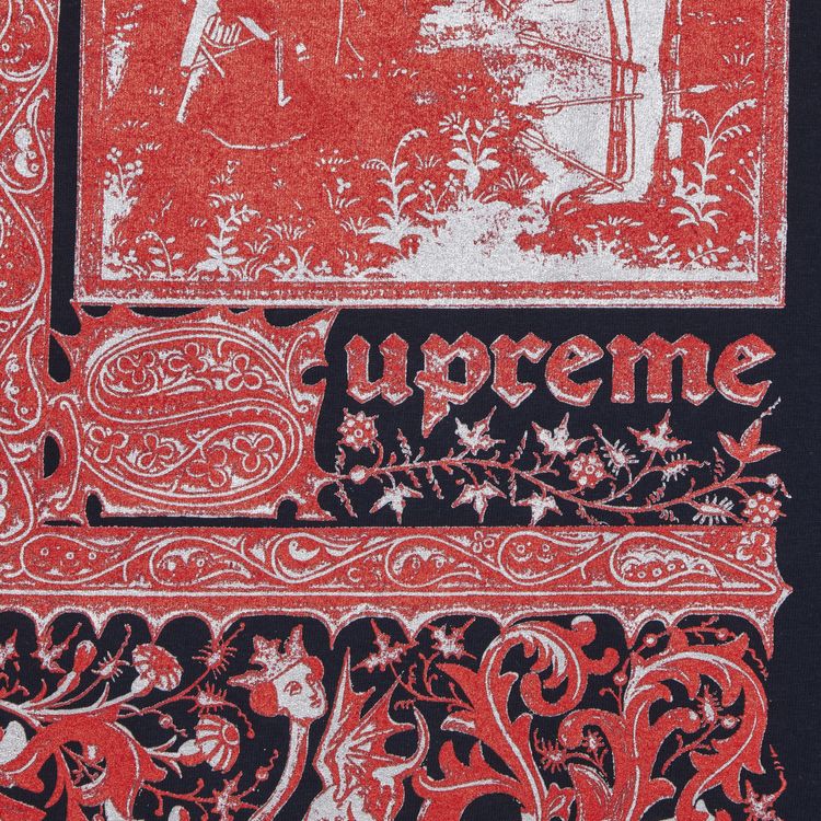 Supreme Saint Sebastian Long Sleeve Tee Navy