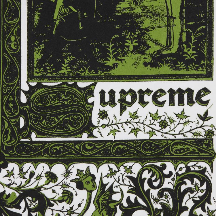 Supreme Saint Sebastian Long Sleeve Tee White