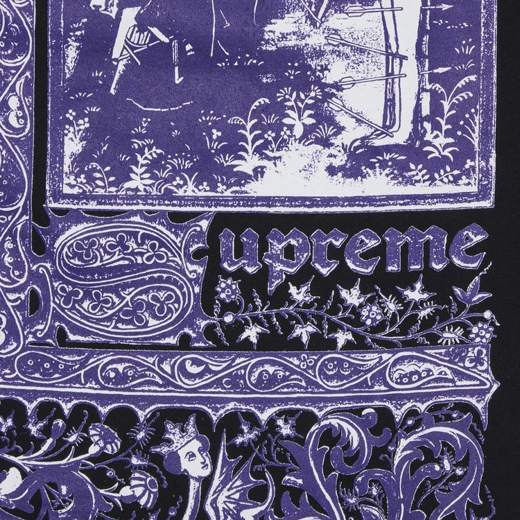 Supreme Saint Sebastian Long Sleeve Tee Black